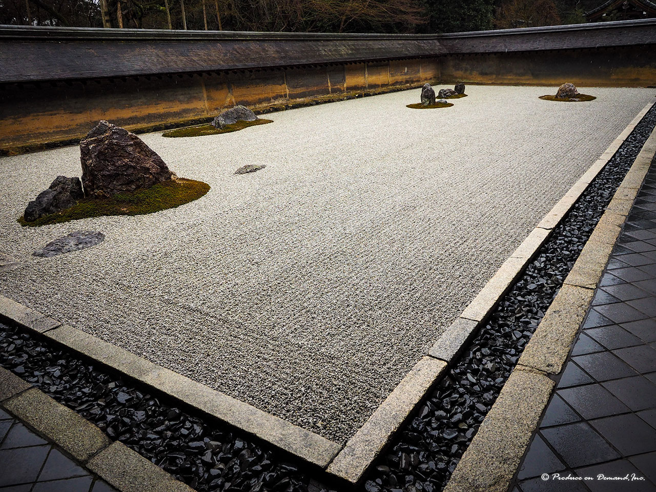 Zen rock garden　京都・龍安寺