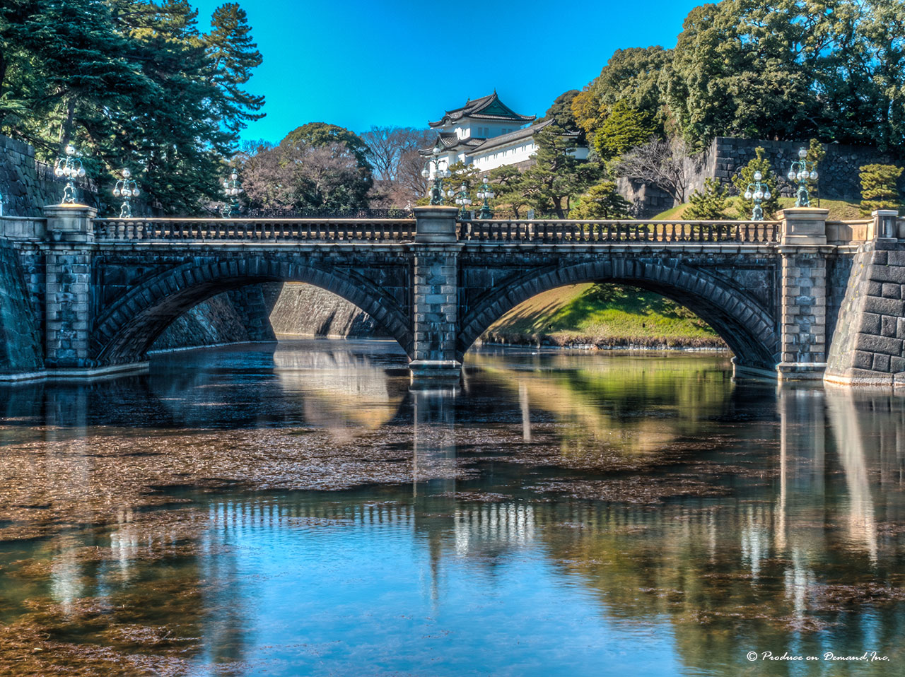 皇居正門石橋　東京・千代田区